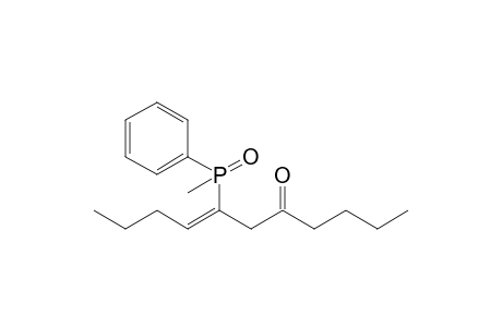 5-(Methylphenylphosphinyl)-4-undecen-7-one