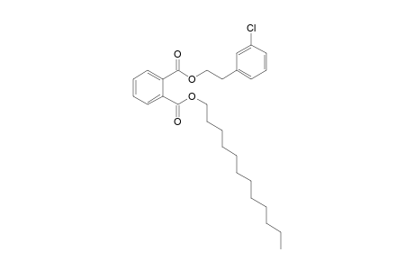 Phthalic acid, 2-(3-chlorophenyl)ethyl dodecyl ester