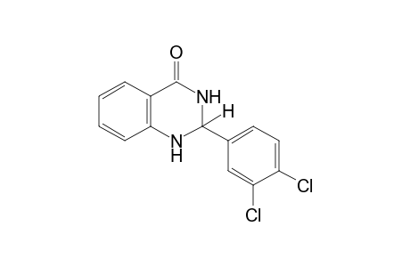 2-(3,4-dichlorophenyl)-2,3-dihydro-4(1H)-quinazolinone