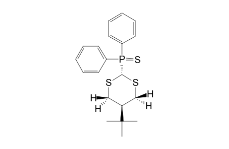 trans-5-tert-Butyl-2-[diphenyl(thiophosphinoyl)]-1,3-dithiane