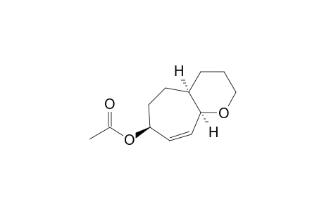 7-Acetoxy-2,3,4,4a,5,6,7,9a-octahydro-(4a.alpha.,7.beta.,9a.alpha.)-cyclohepta[b]pyran