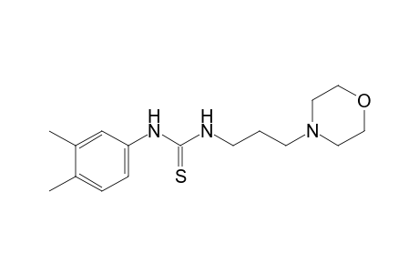 1-(3-morpholinopropyl)-2-thio-3-(3,4-xylyl)urea