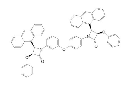 4-(ANTHRACEN-9-YL)-1-[3-[4-[2-(ANTHRACEN-9-YL)-4-OXO-3-PHENOXY-AZETIDIN-YL]-PHENOXY]-PHENYL]-3-PHENOXY-AZETIDIN-2-ONE