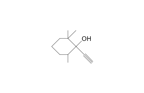 1-Ethynyl-2,2,6-trimethylcyclohexan-1-ol