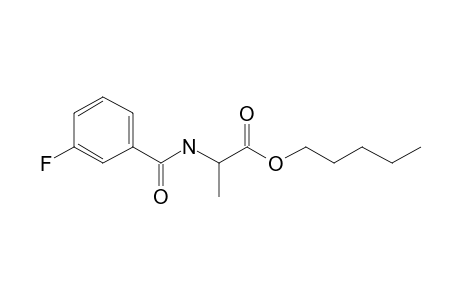 L-Alanine, N-(3-fluorobenzoyl)-, pentyl ester