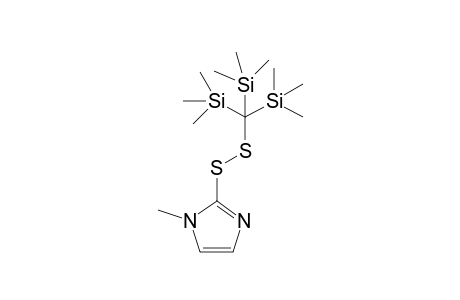 (1-Methylimidazol-2-yl) Tris(trimethylsilyl)methyl Disulfide