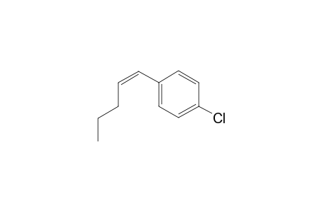 (Z)-1-Chloro-4-(pent-1-en-1-yl)benzene