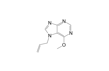 7-Allyl-6-methoxy-7H-purine