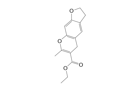 2,3-DIHYDRO-7-METHYL-5H-FURO[3,2-g][1]BENZOPYRAN-6-CARBOXYLIC ACID, ETHYL ESTER