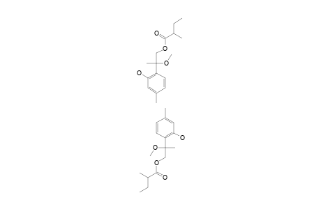 8-METHOXY-9-O-(2-METHYLBUTYRYL)-THYMOL