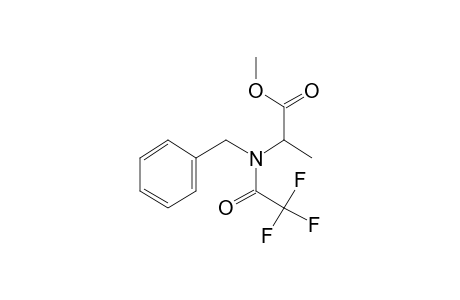 D-Alanine, .N-benzyl-N-trifluoroacetyl-. methyl ester