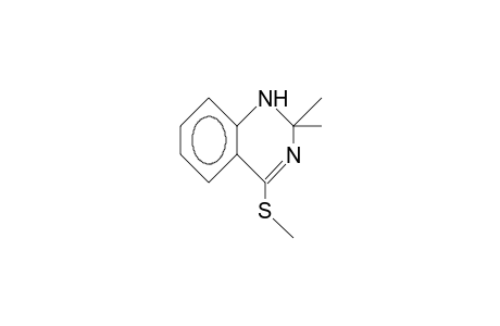 2,2-Dimethyl-4-methylthio-2,2-dihydro-quinazoline