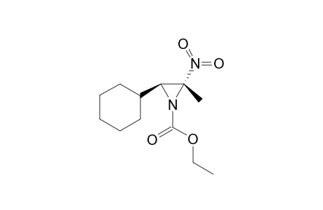 1-(Ethoxycarbonyl)-3-cyclohexyl-2-nitro-2-methylaziridine