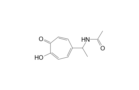 5-(1-Acetamidoethyl)tropolone