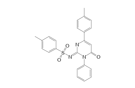 4-Methyl-N-[4-(4-methylphenyl)-6-oxidanylidene-1-phenyl-pyrimidin-2-yl]benzenesulfonamide