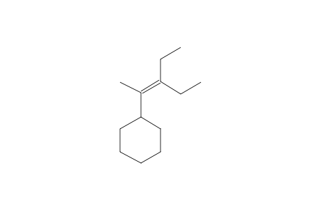 Cyclohexane, (2-ethyl-1-methyl-1-butenyl)-