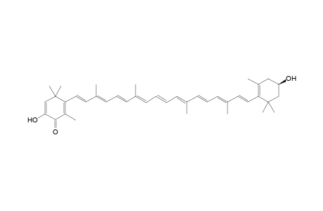 .beta.,.beta.-Caroten-4-one, 2,3-didehydro-3,3'-dihydroxy-, (3'R)-