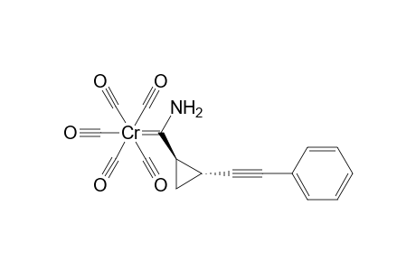 [ Amino(trans-2-phenylethynylcyclopropyl)methylidene]pentacarbonyl chromium (0)