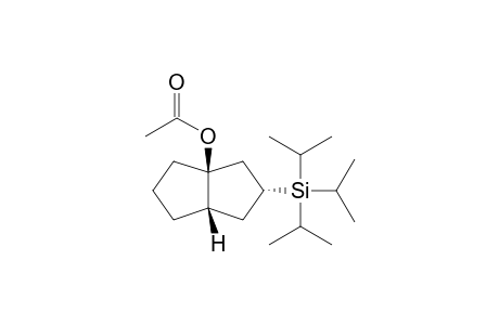 1-Acetoxy-3-(triisopropylsilyl)bicyclo[3.3.0]octane