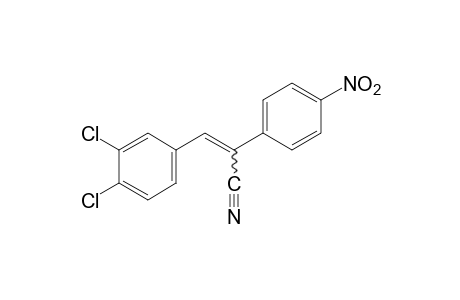 3-(3,4-dichlorophenyl)-2-(p-nitrophenyl)acrylonitrile