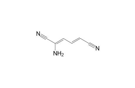 (2Z,4E)-2-Amino-2,4-hexadienedinitrile