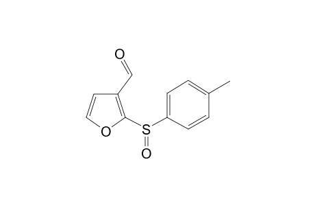 2-(4-methylphenyl)sulfinylfuran-3-carbaldehyde