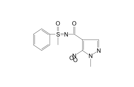 S-methyl-N-[(1-methyl-5-nitropyrazol-4-yl)carbonyl]-S-phenylsulfoximine