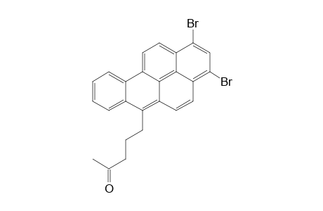 5-(1',3'-Dibromobenzo[a]pyren-6'-yl)pentan-2-one