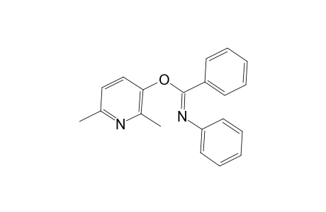 2,6-Dimethyl-3-pyridinyl N-phenylbenzenecarboximidoate