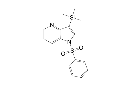 1-(Phenylsulfonyl)-3-(trimethylsilyl)-1H-pyrrolo[3,2-b]pyridine