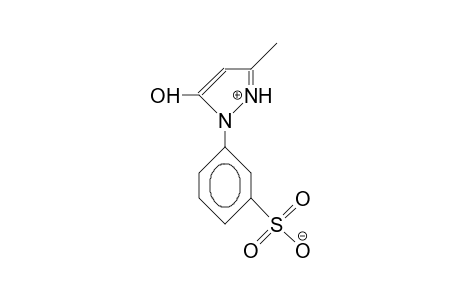 m-(5-HYDROXY-3-METHYLPYRAZOL-1-YL)BENZENESULFONIC ACID