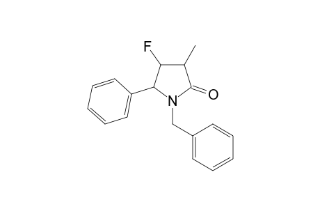 1-Benzyl-4-fluoro-3-methyl-5-phenylpyrrolidin-2-one