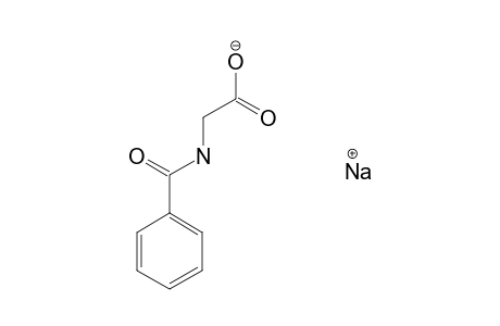 hippuric acid, sodium salt