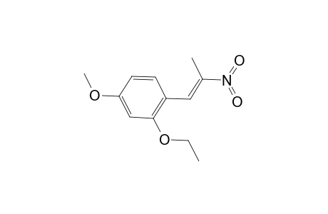 2-Ethoxy-4-methoxy-1-[(1Z)-2-nitro-1-propenyl]benzene