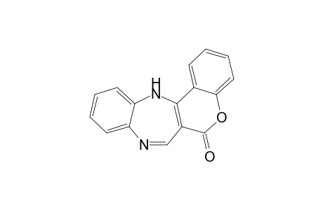 6-Oxo-13H-benzo[b]benzopyrano[3,4-f][1,4]diazepine