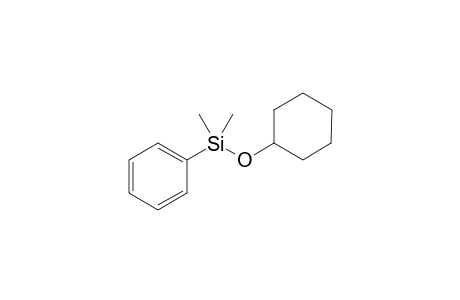[Dimethyl(phenyl)silyloxy]cyclohexane