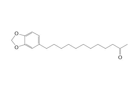 2-Oxo-12-(3',4'-methylenedioxyphenyl)dodecane