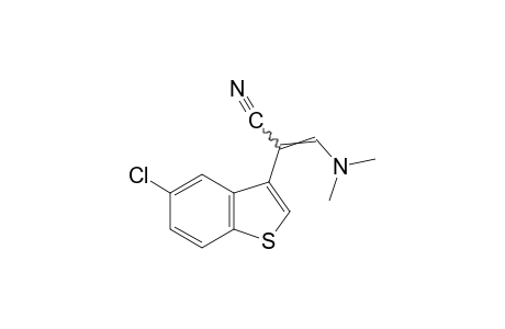 5-chloro-alpha-[(dimethylamino)methylene]benzo[b]thiophene-3-acetonitrile