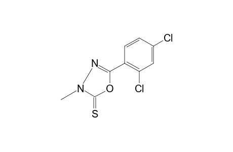 2-(2,4-dichlorophenyl)-4-methyl-delta2-1,3,4-oxadiazoline-5-thione