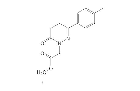 5,6-dihydro-6-oxo-3-p-tolyl-1(4H)-pyridazineacetic acid, ethyl ester