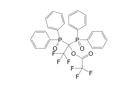 Acetic acid, trifluoro-, 1,1-bis(diphenylphosphinyl)-2,2,2-trifluoroethyl ester