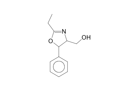 2-ethyl-5-phenyl-2-oxazoline-4-methanol