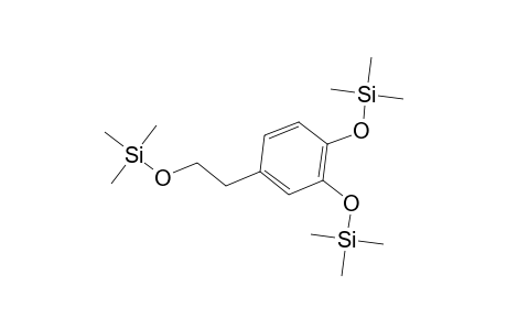 (2-(3,4-Bis[(trimethylsilyl)oxy]phenyl)ethoxy)(trimethyl)silane
