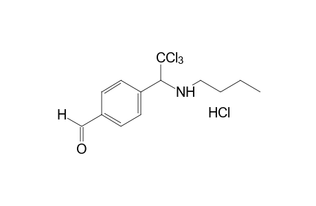 alpha-(butylamino)-alpha-(trichloromethyl)-p-tolualdehyde, hydrochloride