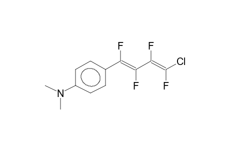 1E,3Z-1-(PARA-DIMETHYLAMINOPHENYL)-4-CHLORO-1,2,3,4-TETRAFLUORO-1,3-BUTADIENE