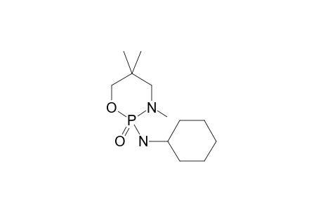 2-Cyclohexylamino-3,5,5-trimethyl-1,3,2-oxazaphosphorinan 2-oxide