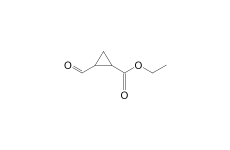 CYCLOPROPANECARBOXYLIC ACID, 2-FORMYL-, ETHYL ESTER