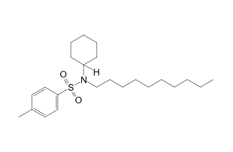 N-cyclohexyl-N-decyl-p-toluenesulfonamide