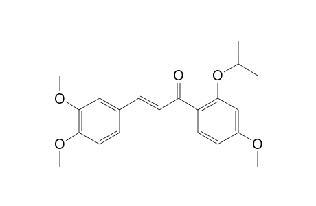 2'-(Isopropyl)oxy-3,4,4'-trimethoxychalcone (isomer 1)