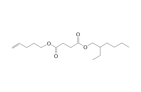 Succinic acid, 2-ethylhexyl pent-4-en-1-yl ester